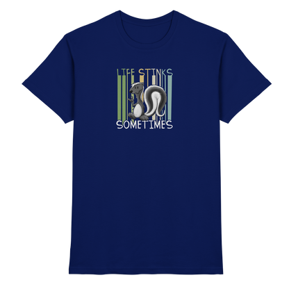 Life Stinks Sometimes Stinktier Weisheit - Premium Shirt