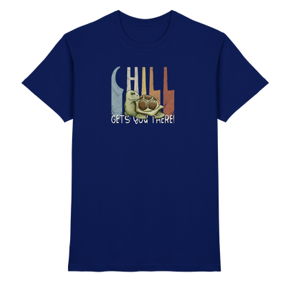 Gechillt gemütliche Schildkröte - Premium Shirt