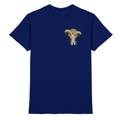 Bockiges Mufflon Widder Schafbock - Premium Shirt