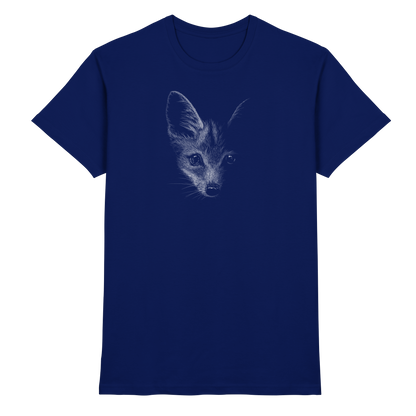 Fuchs Kritzelkunst Illustration - Premium Shirt