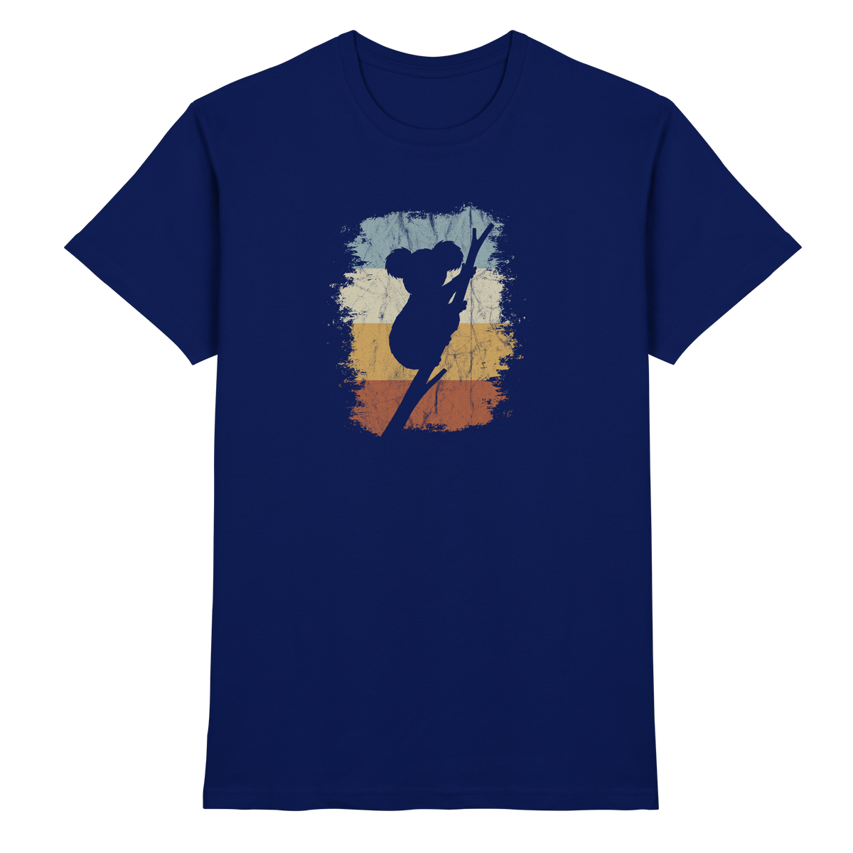 Retro kletternder Koala-Bär - Premium Shirt