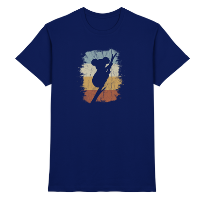 Retro kletternder Koala-Bär - Premium Shirt