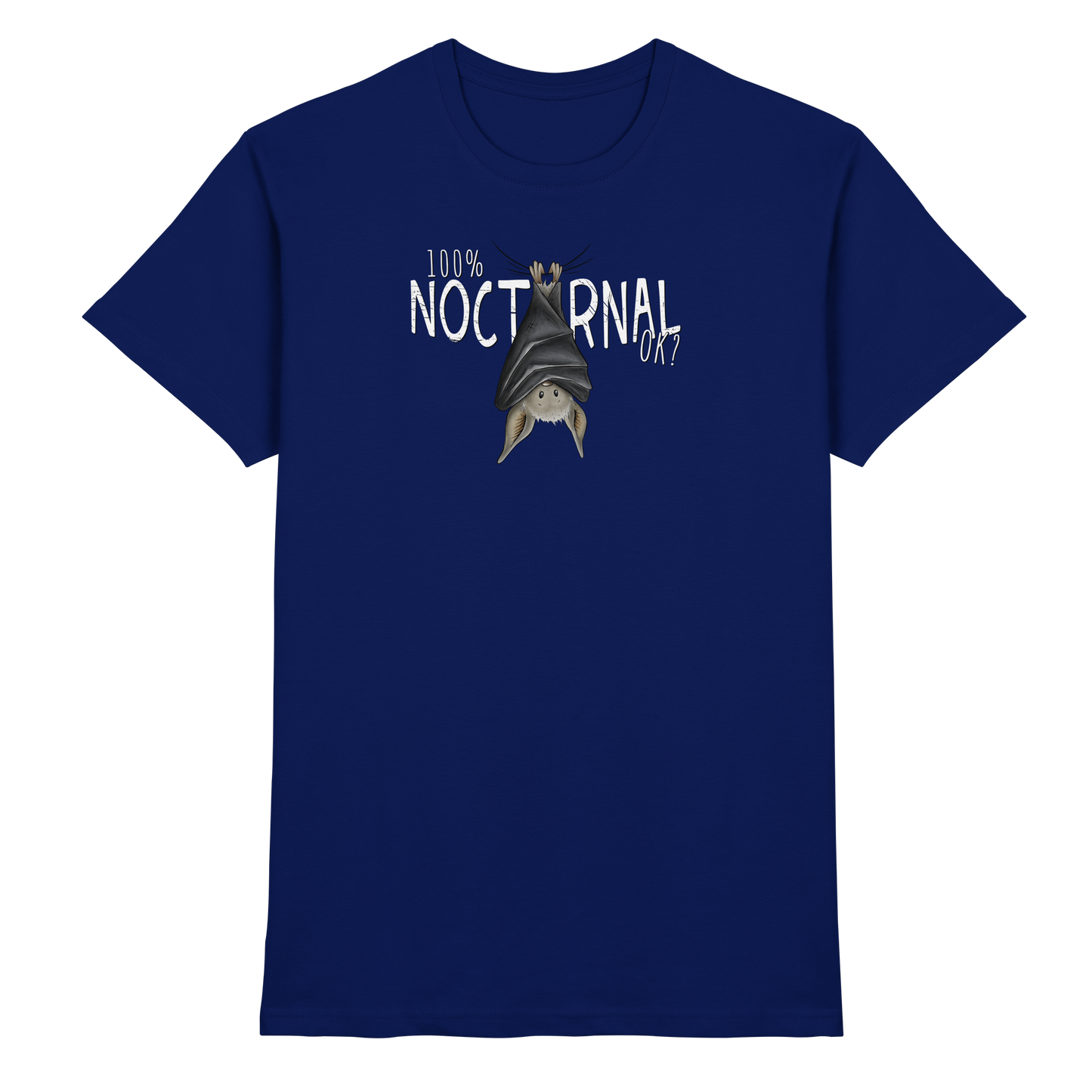 100% nachtaktive Fledermaus - Premium Shirt