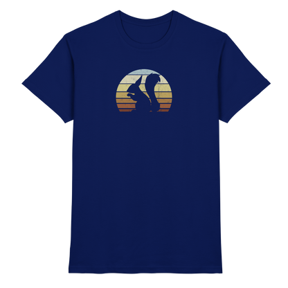 Retro Eichhörnchen Silhouette - Premium Shirt