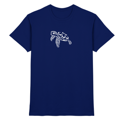 schwimmende Meeres-Schildkröte - Premium Shirt