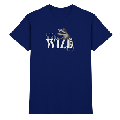 Bisschen wild heute! Waschbär - Premium Shirt
