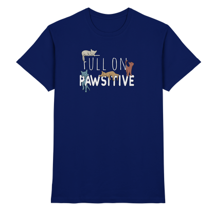 Full On Pawsitive! Gechillte Katzen - Premium Shirt