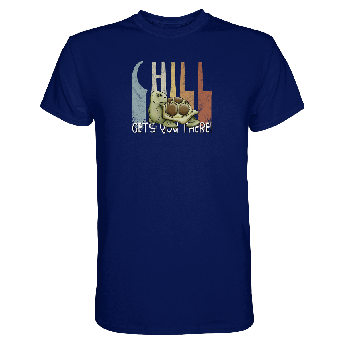 Gechillt gemütliche Schildkröte - Premium Shirt