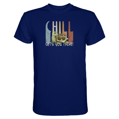 Gechillt gemütliche Schildkröte - Premium Shirt