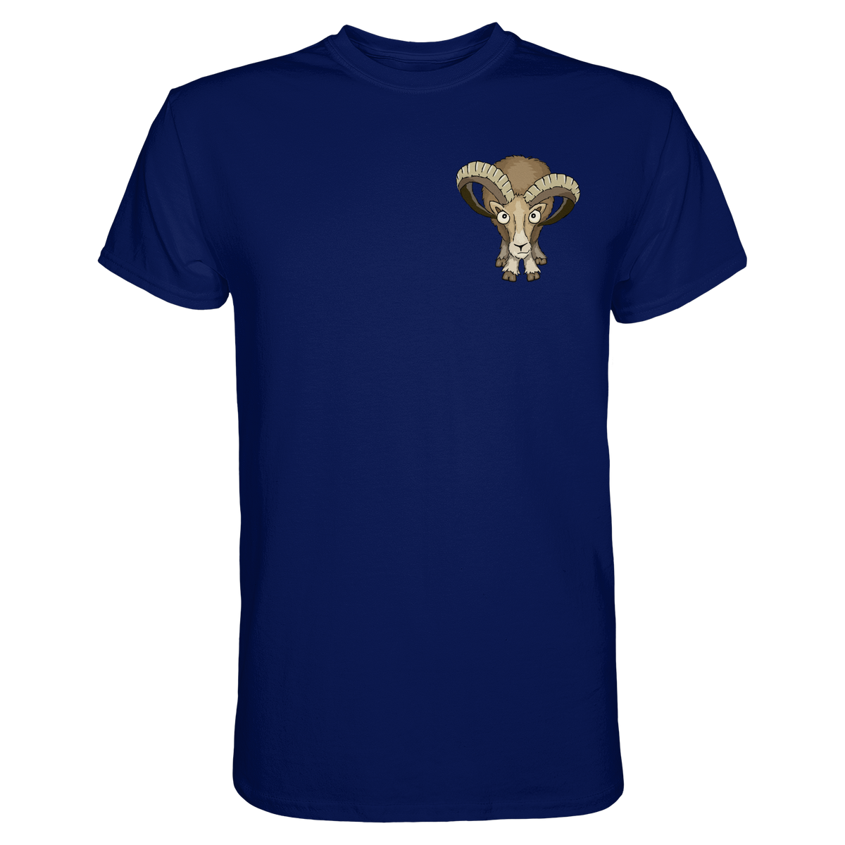 Bockiges Mufflon Widder Schafbock - Premium Shirt