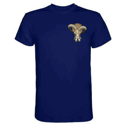 Bockiges Mufflon Widder Schafbock - Premium Shirt