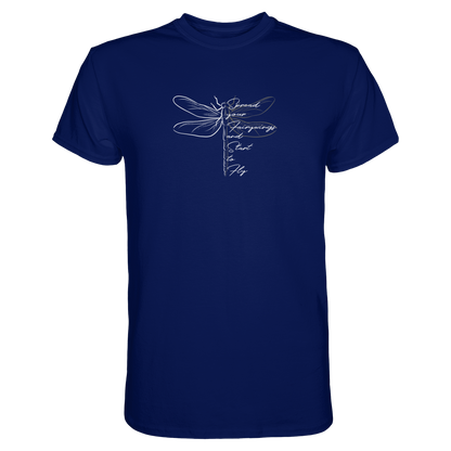 Breite die Flügel aus und flieg los | Libelle - Premium Shirt