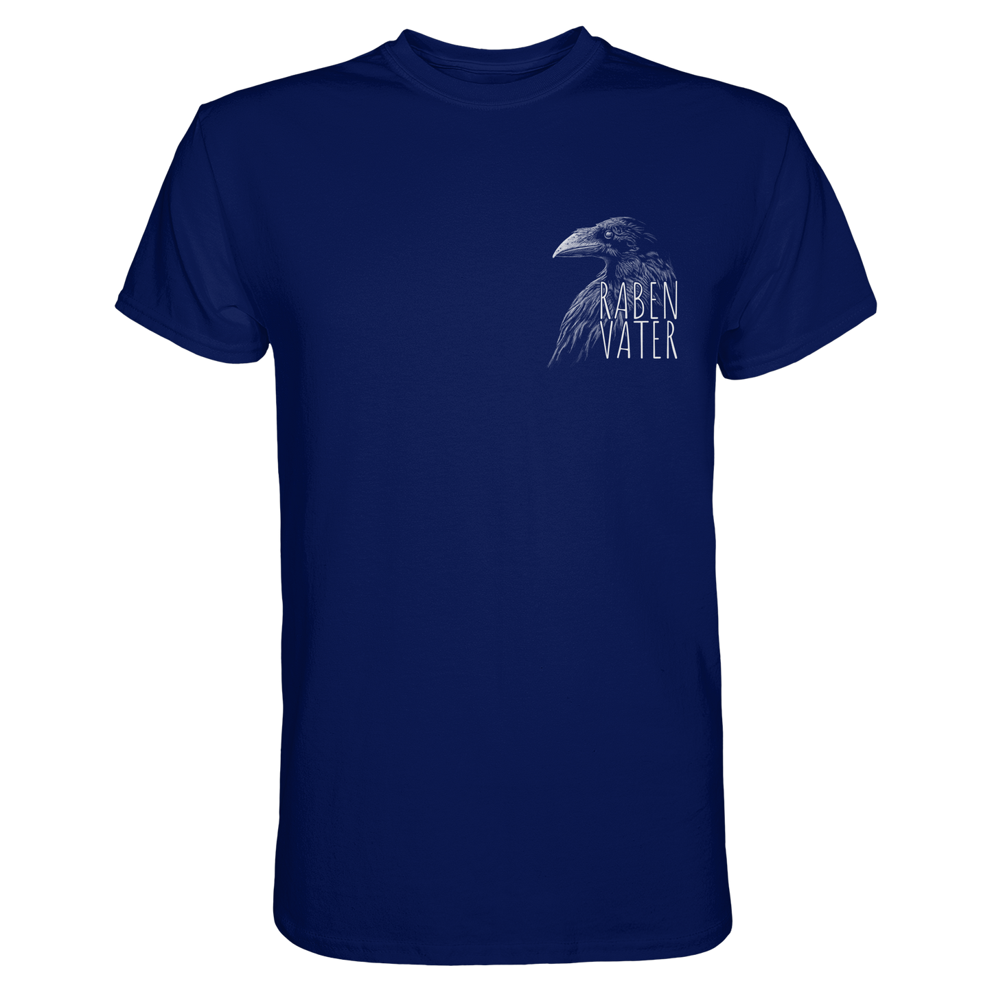 Rabenvater schwarzer Rabe Krähe - Premium Shirt