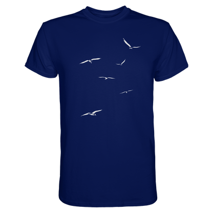 Vogelschwarm – Traum vom Fliegen - Premium Shirt
