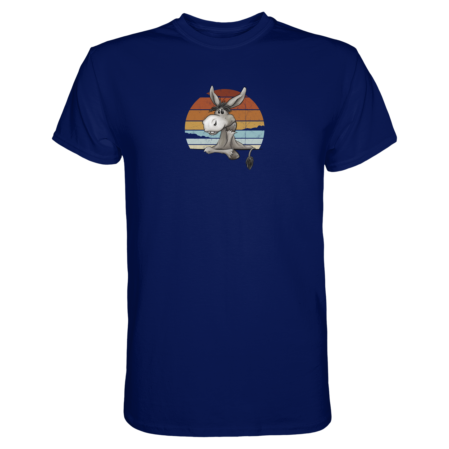 Lässiges Maultier Retro Esel - Premium Shirt