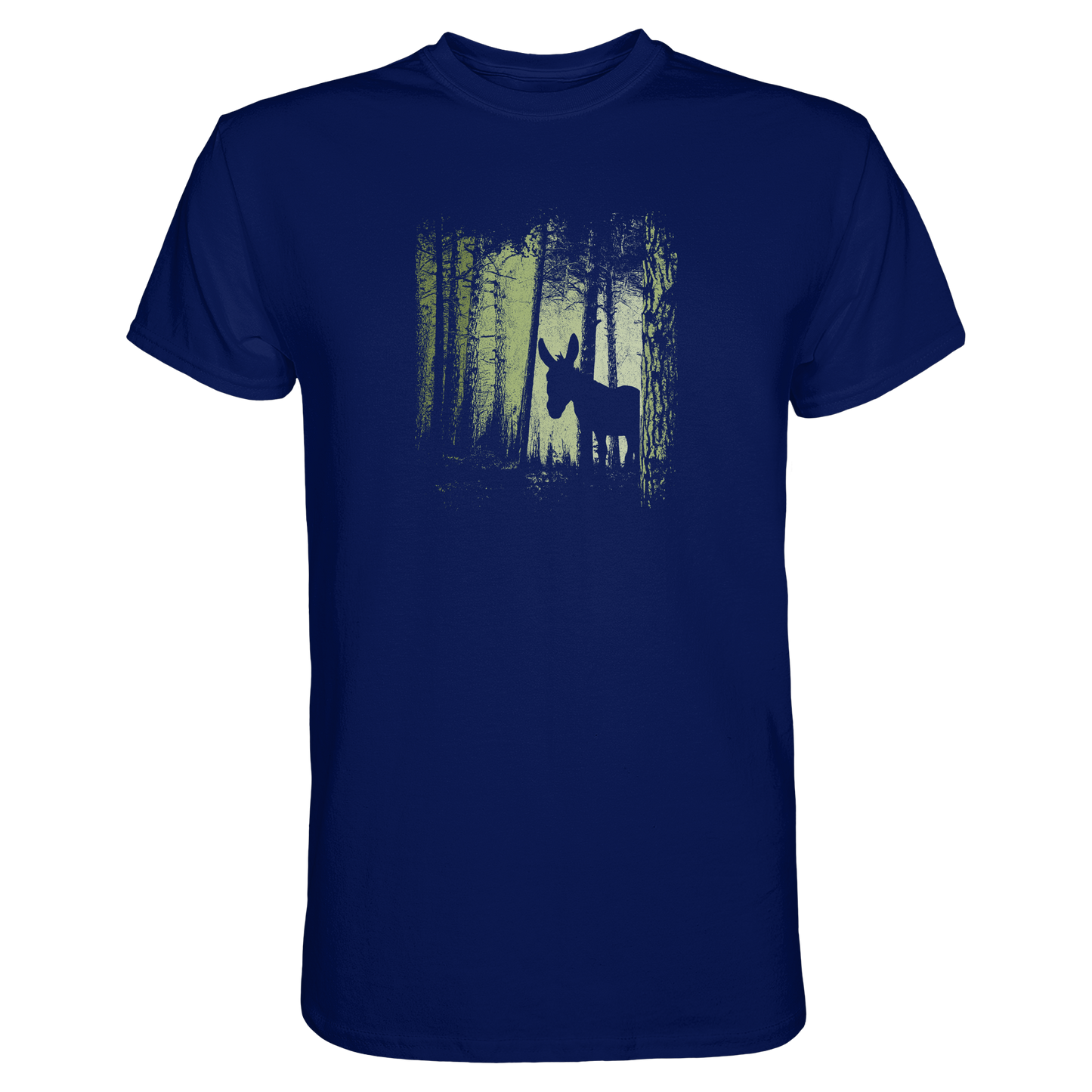 Esel im Zwielicht-Wald - Premium Shirt