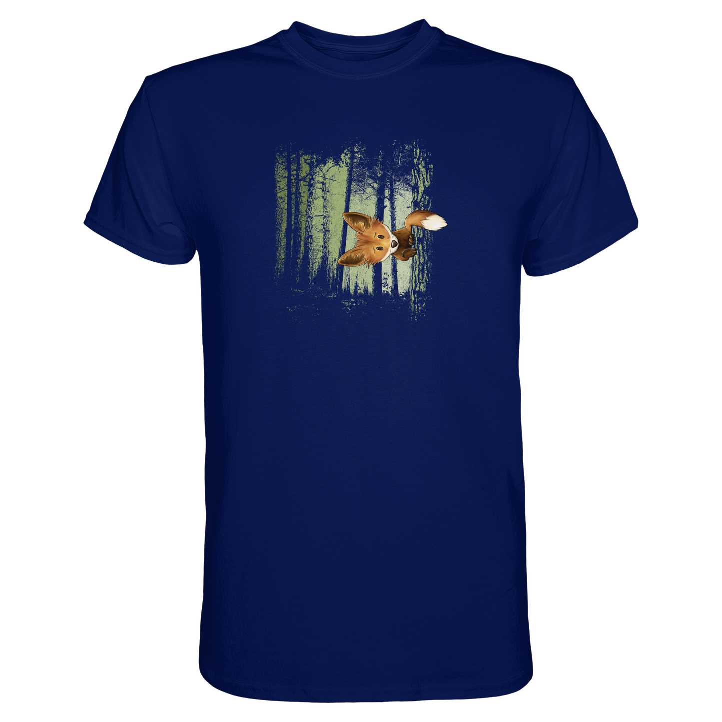 Fuchs im Zwielicht-Wald - Premium Shirt