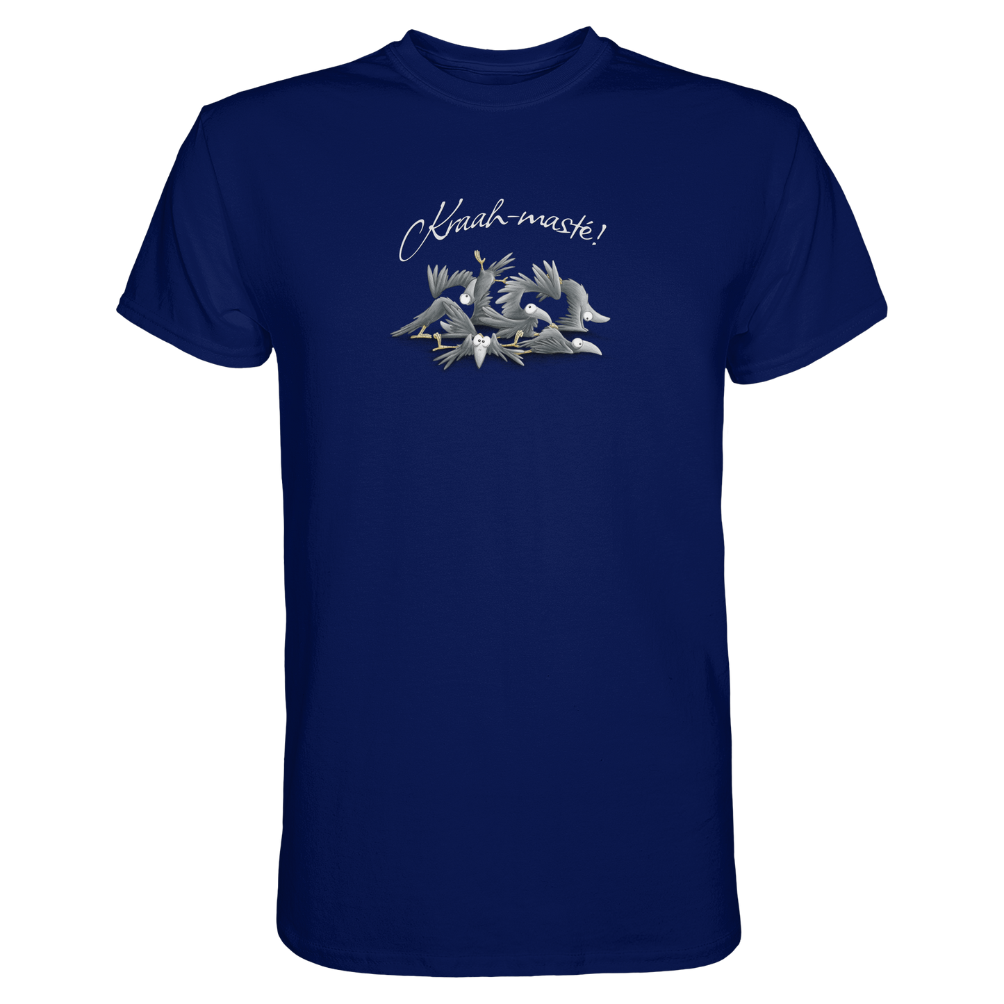 Kraah-masté! Yoga Raben Krähen - Premium Shirt
