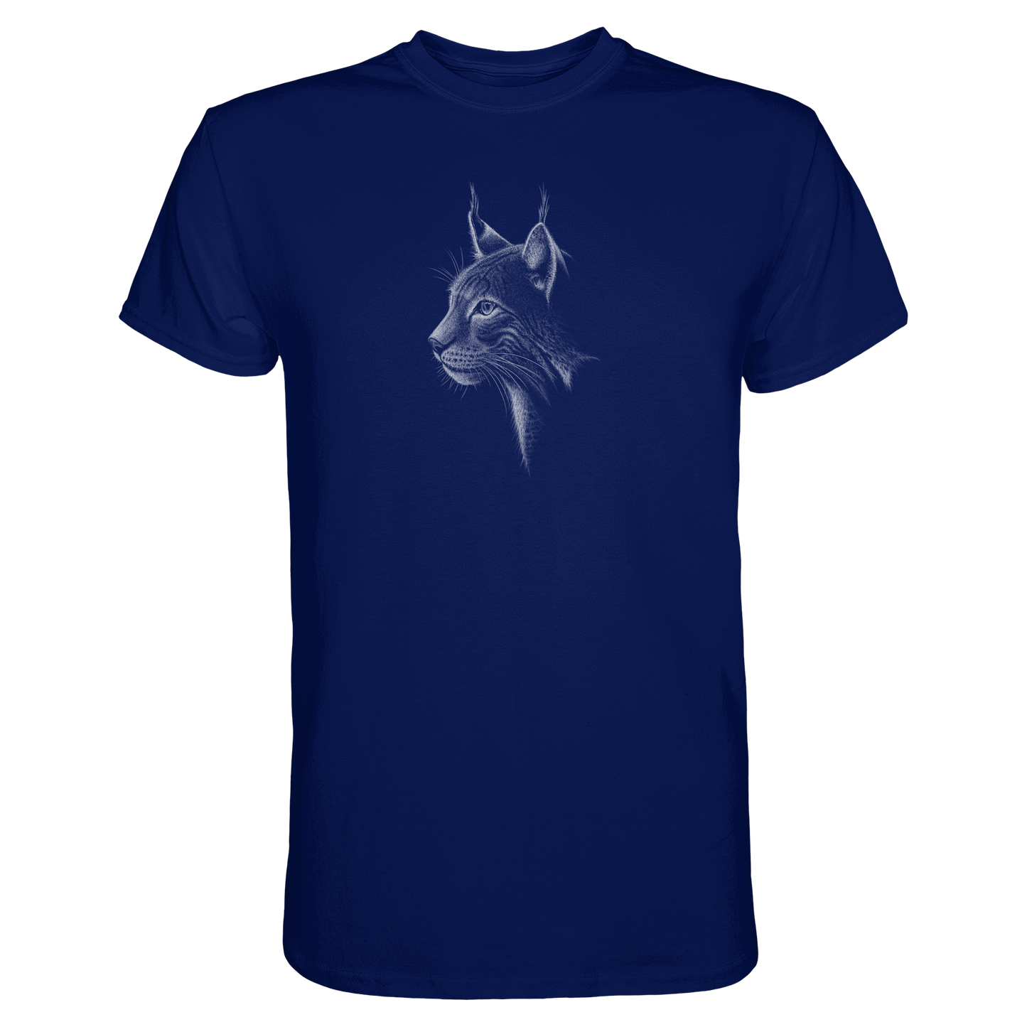 Luchs Kritzelkunst Wildkatze Illustration - Premium Shirt