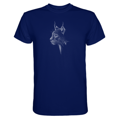 Luchs Kritzelkunst Wildkatze Illustration - Premium Shirt