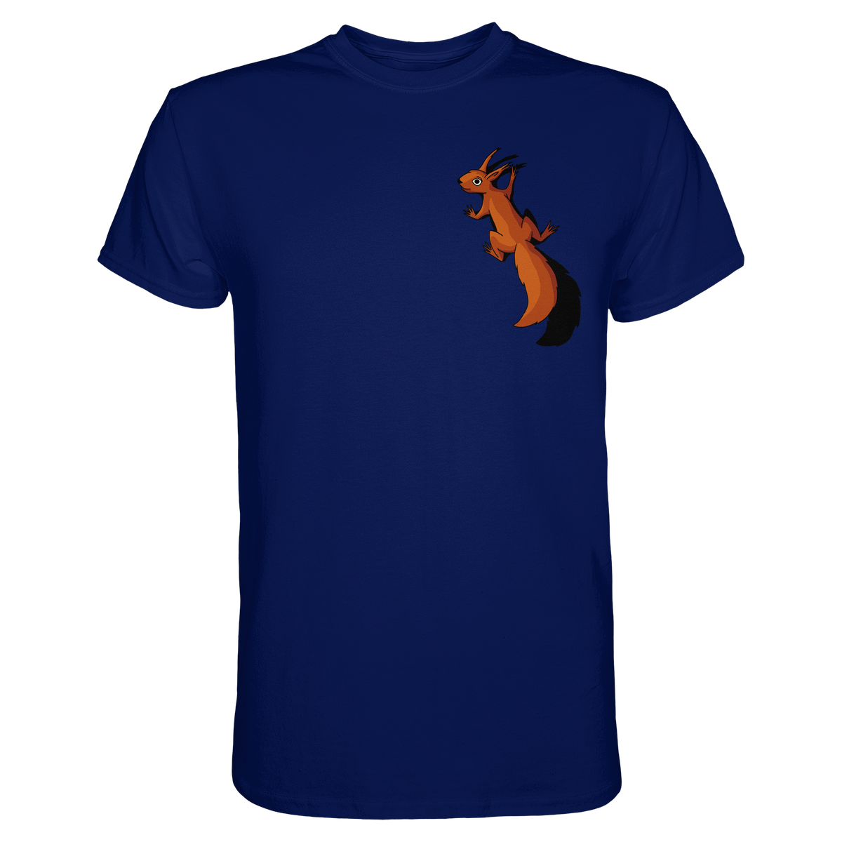 Süßes Eichhörnchen klettert - Premium Shirt