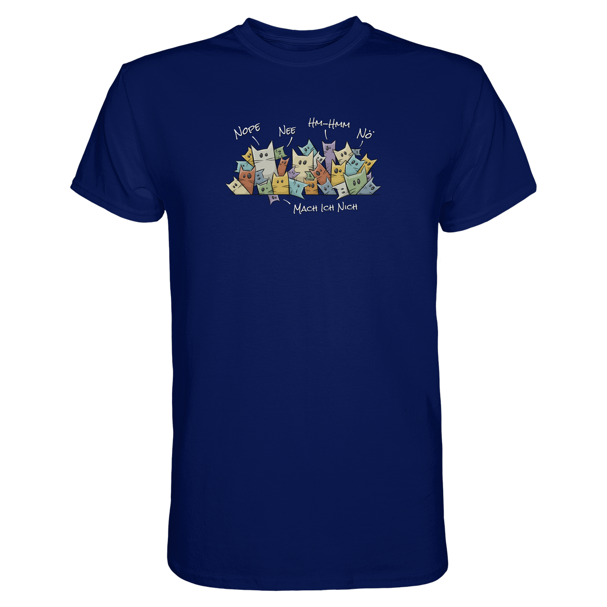 Nope, Nee, Nö Katzen - Premium Shirt