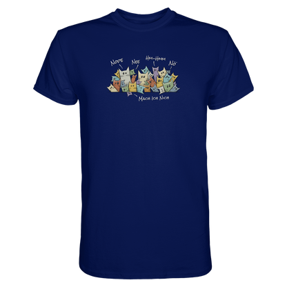 Nope, Nee, Nö Katzen - Premium Shirt