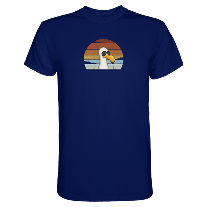 Cool lässige Retro Möwe - Premium Shirt