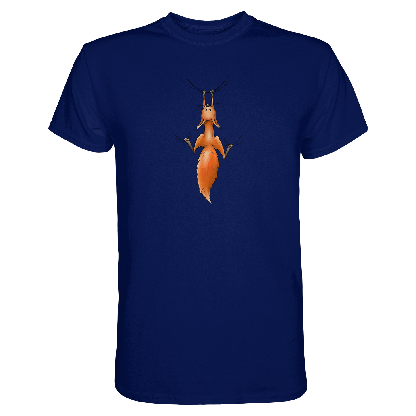 Rotes Eichhörnchen hängt ab - Premium Shirt
