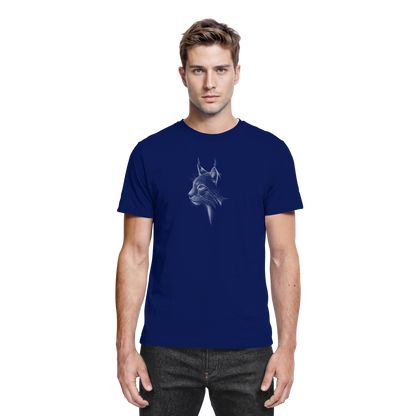 Luchs Kritzelkunst Wildkatze Illustration - Premium Shirt