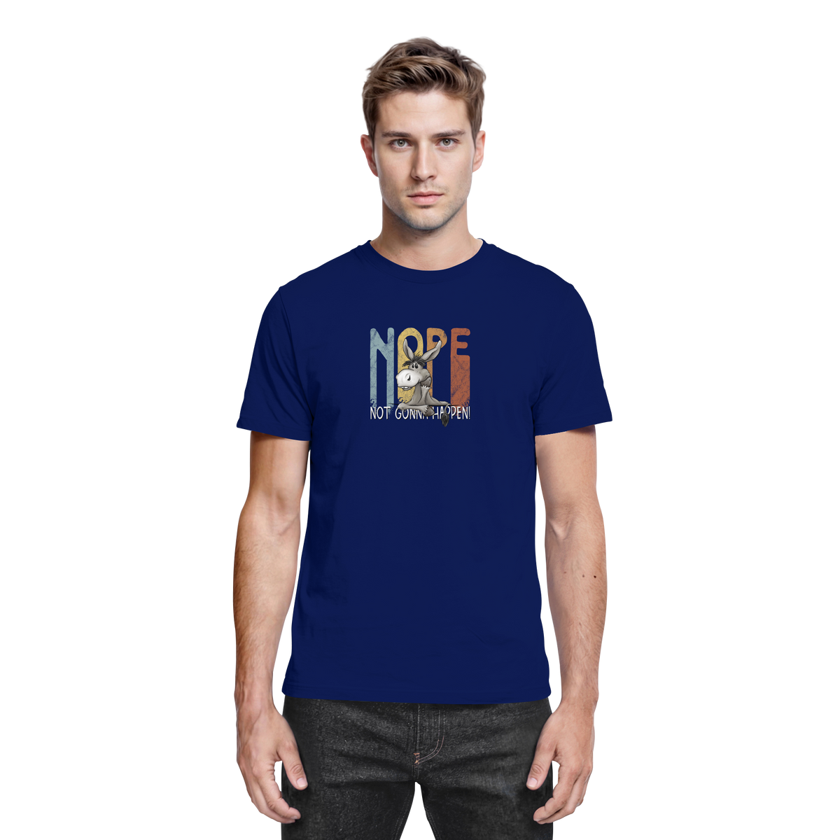 Nope | bockiger Esel - Premium Shirt