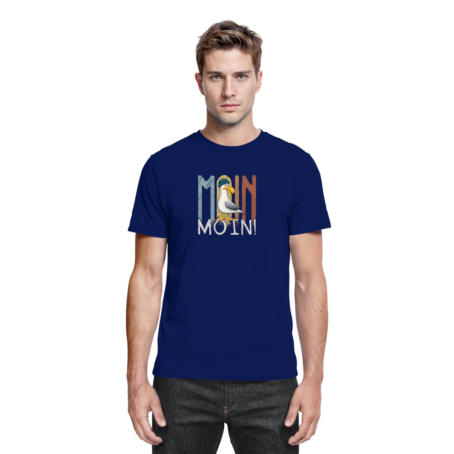 Moin Moin norddeutsche Möwe - Premium Shirt