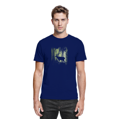 Hirsch im Zwielicht Wald - Premium Shirt