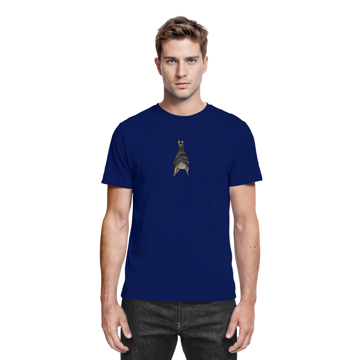 Lustig chillende Fledermaus - Premium Shirt