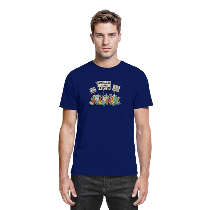 Demo-Katzen gegen Faschismus und für Vielfalt - Premium Shirt