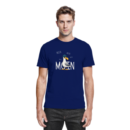 Moin Moin Lässige Hipster Möwe  - Premium Shirt