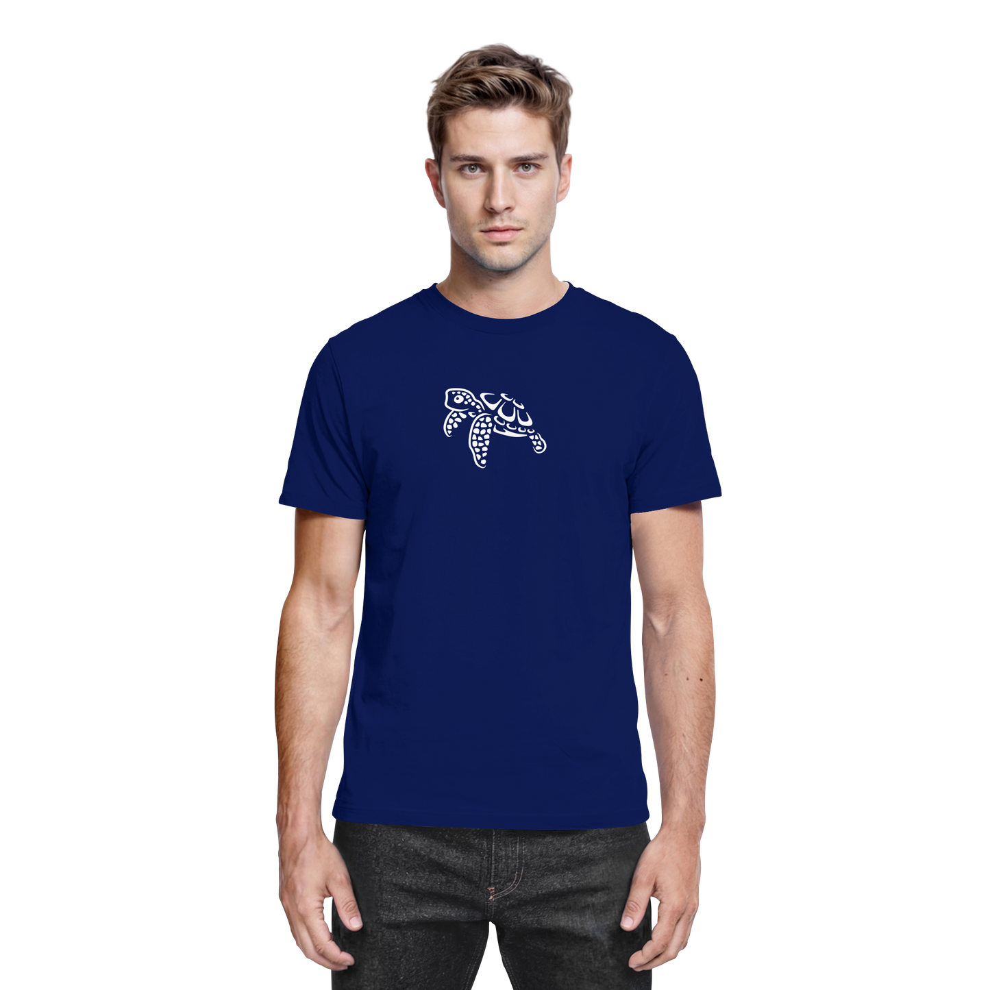 schwimmende Meeres-Schildkröte - Premium Shirt
