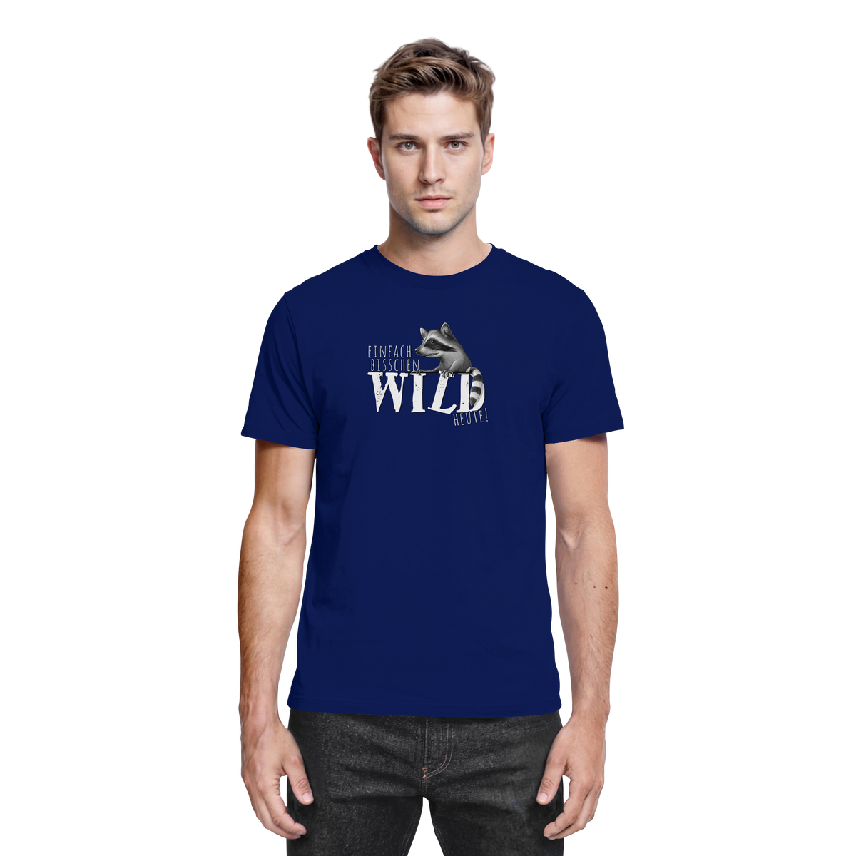 Bisschen wild heute! Waschbär - Premium Shirt