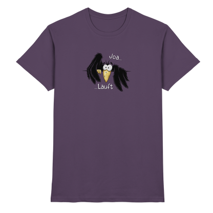 Joa Läuft Krähe gechillter Rabe - Premium Shirt