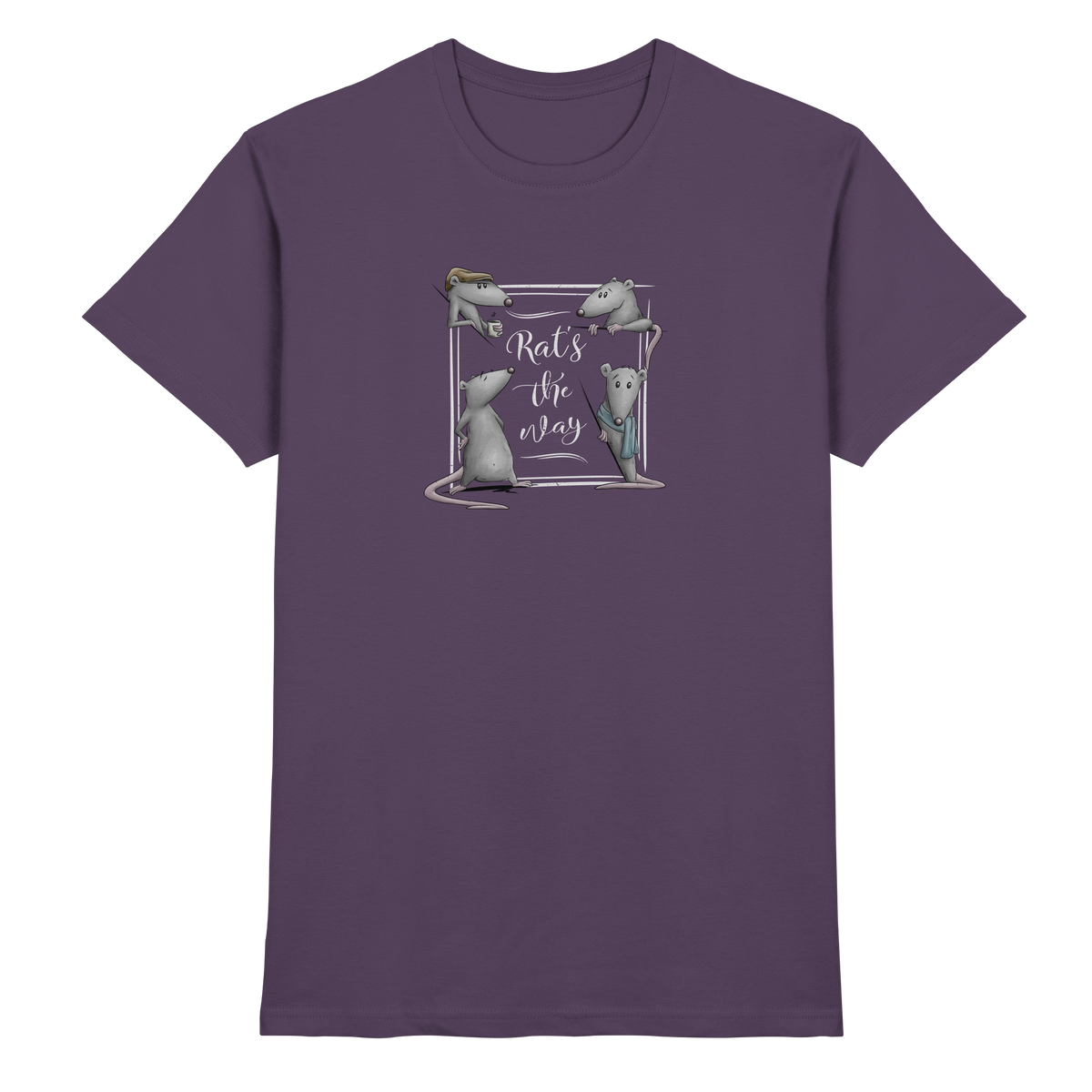 Rat’s The Way Kaffeehaus Ratten - Premium Shirt