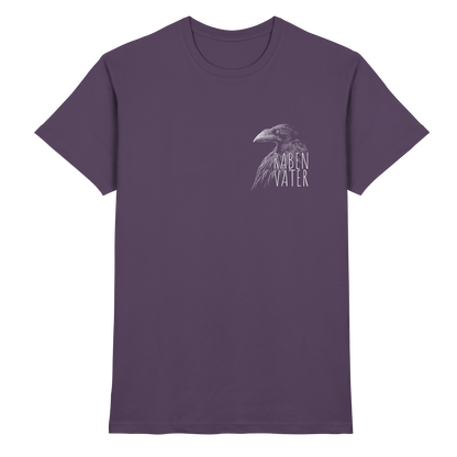Rabenvater schwarzer Rabe Krähe - Premium Shirt