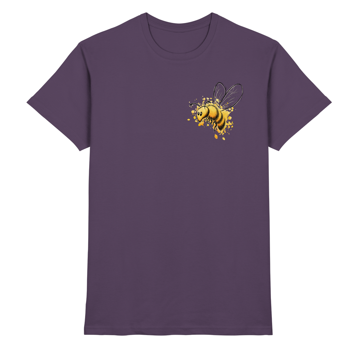 Lässige kleine Honig-Biene - Premium Shirt