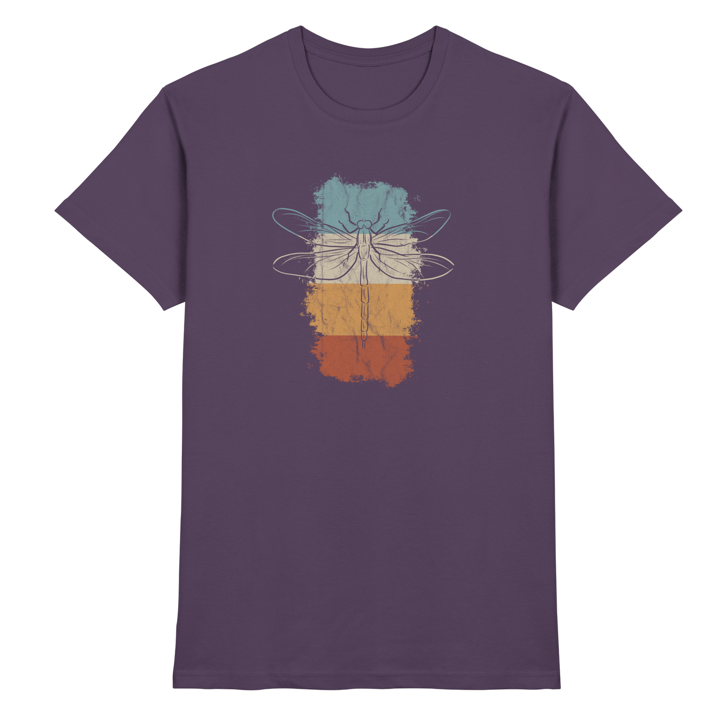 Retro Kunst Libelle | Vintage Dragonfly - Premium Shirt