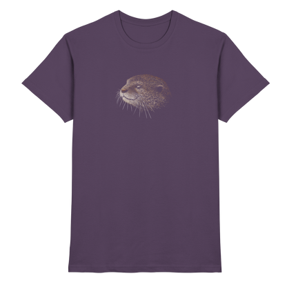 Otter Bleistift Zeichnung KritzelKunst - Premium Shirt