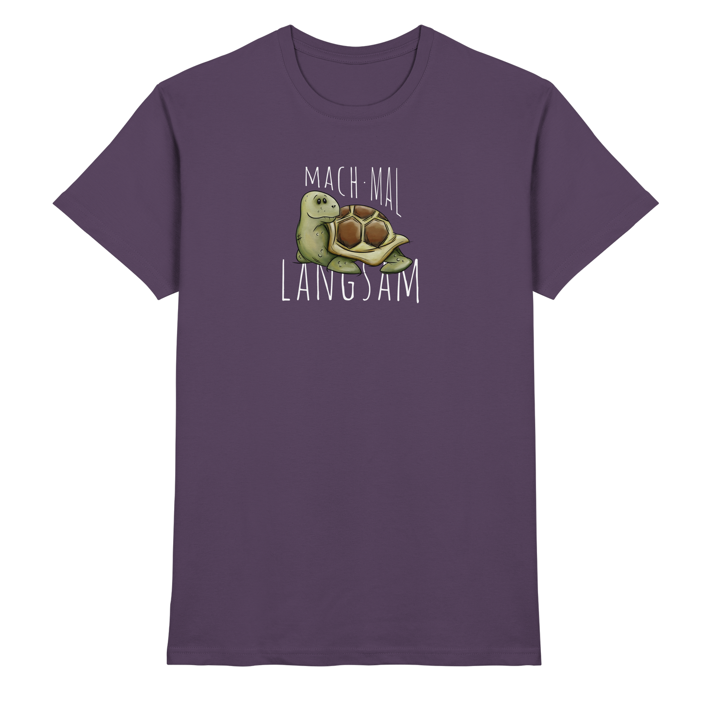 Mach mal langsam Schildkröte - Premium Shirt