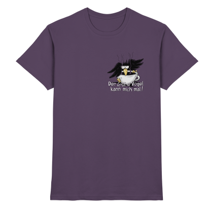 Der frühe Vogel kann mich mal | Kaffee Rabe - Premium Shirt
