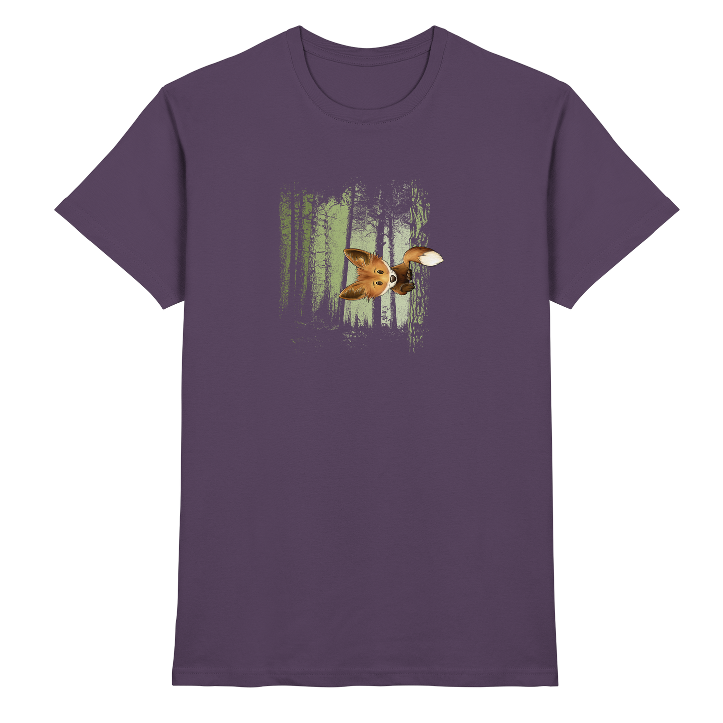 Fuchs im Zwielicht-Wald - Premium Shirt