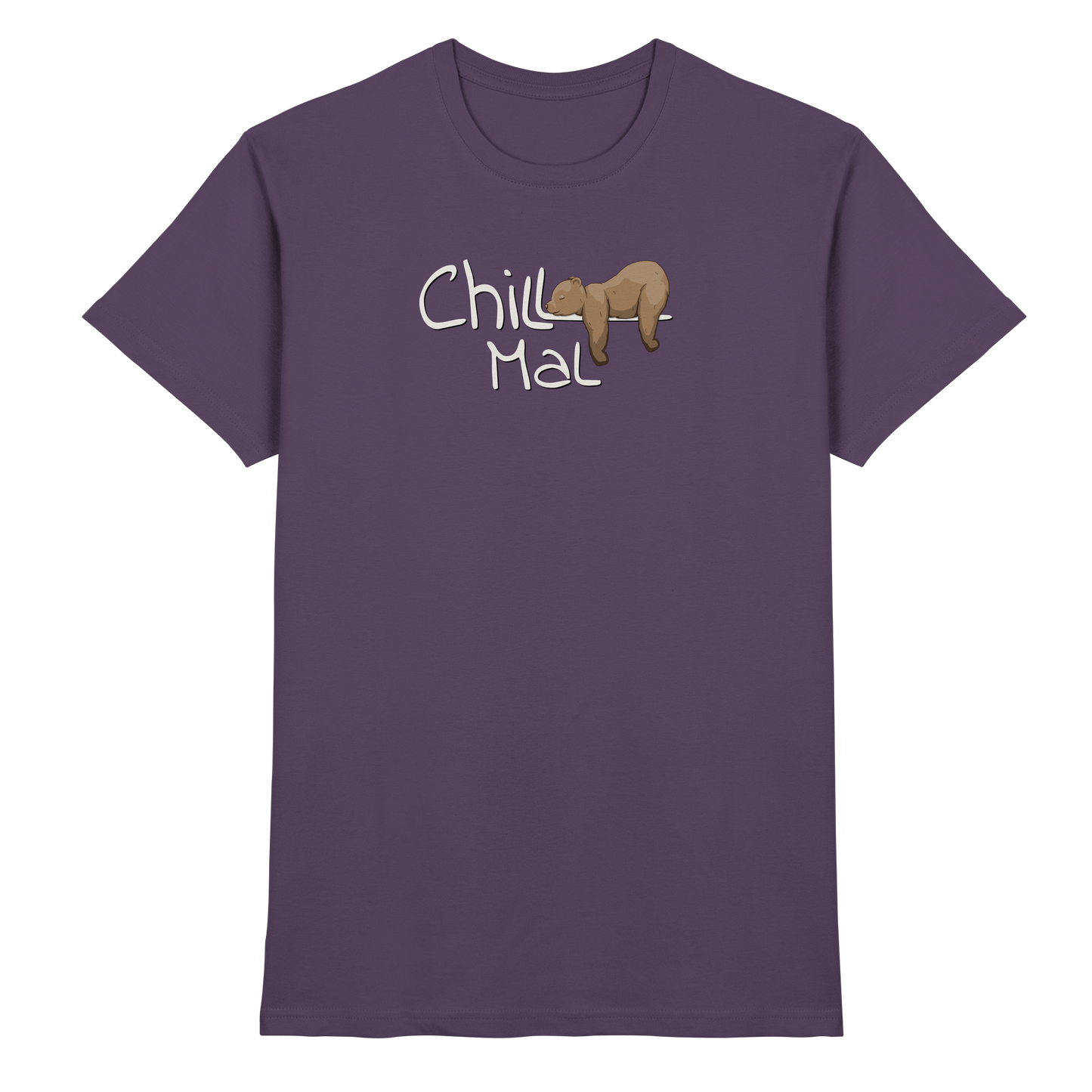 Chill Mal schläfriger Braunbär - Premium Shirt