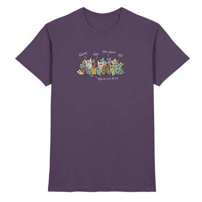 Nope, Nee, Nö Katzen - Premium Shirt