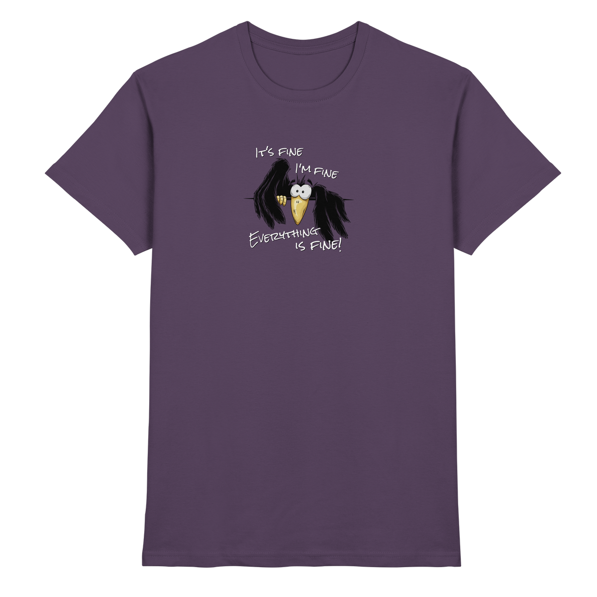 I’m Fine Rabe | Alles Gut Krähe - Premium Shirt